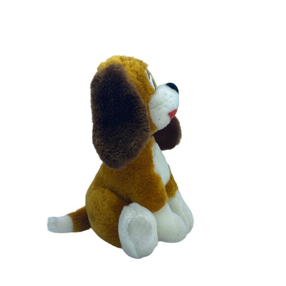 Vtg Disney The Fox And The Hound Copper Puppy Dog Plush Stuffed Animal Toy 7.5" - Picture 6 of 8